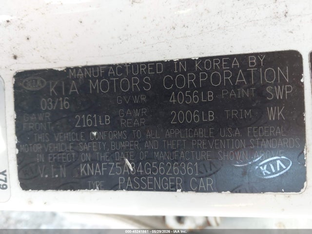 Kia Forte Sx