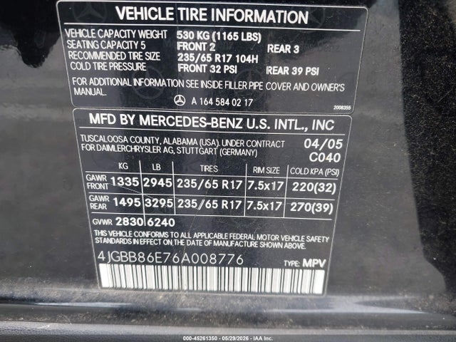 Mercedes-Benz M-Class 4matic