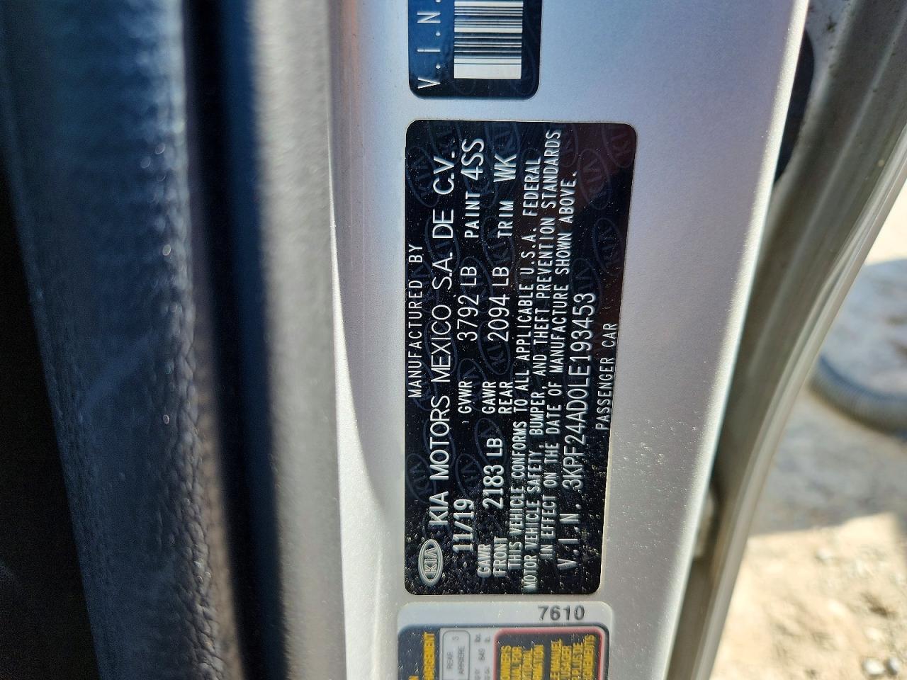 Kia Forte Lxs