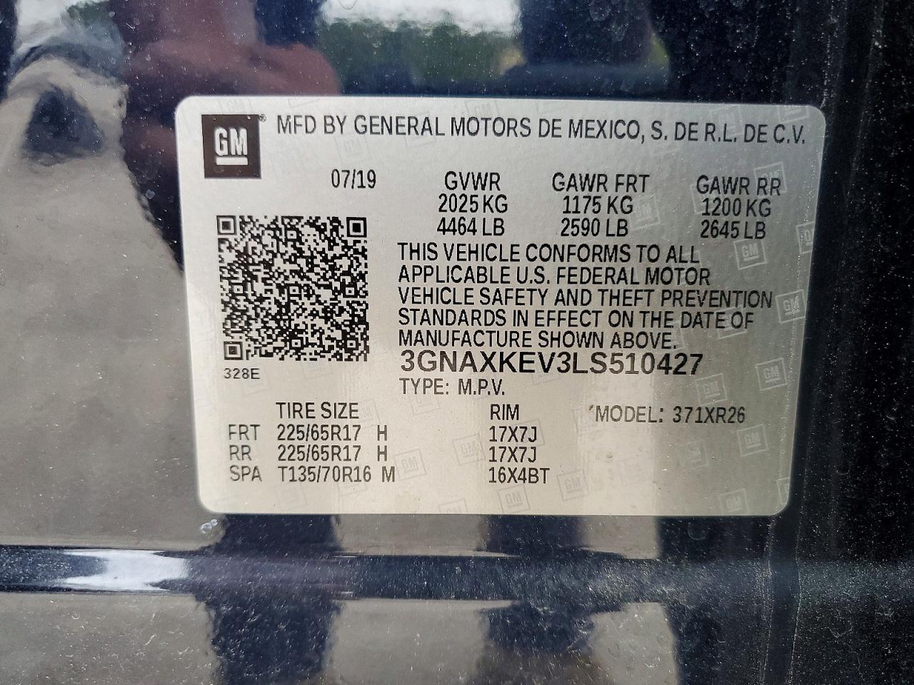 Chevrolet Equinox Lt