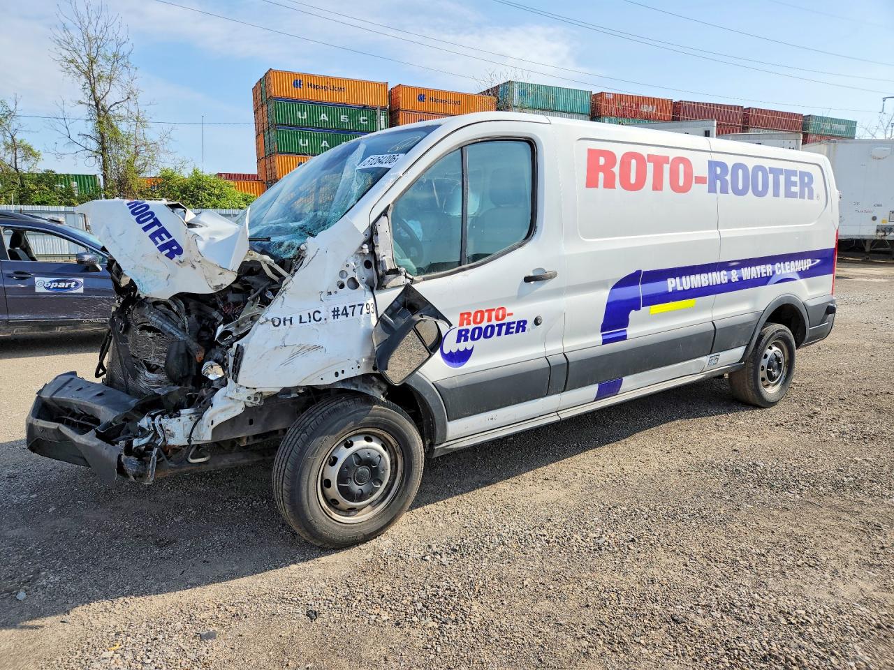 Salvage Ford Transit Image
