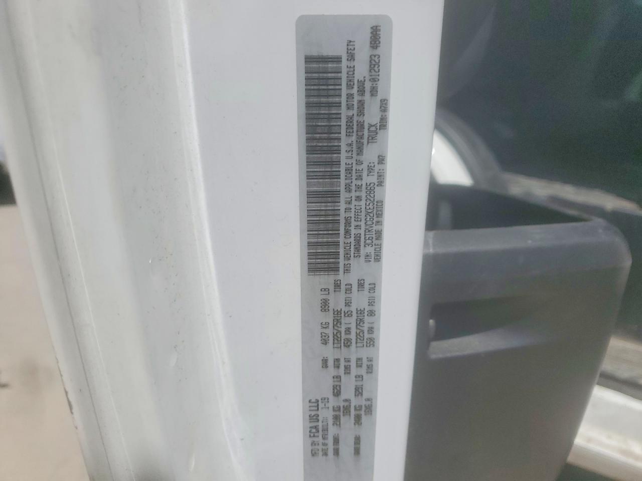 Ram Promaster 2500 High