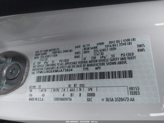Ford Escape Se