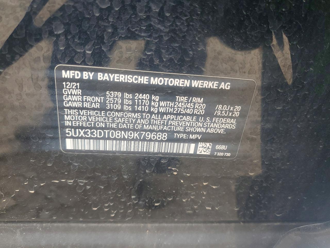 BMW X Series Xdrive30i