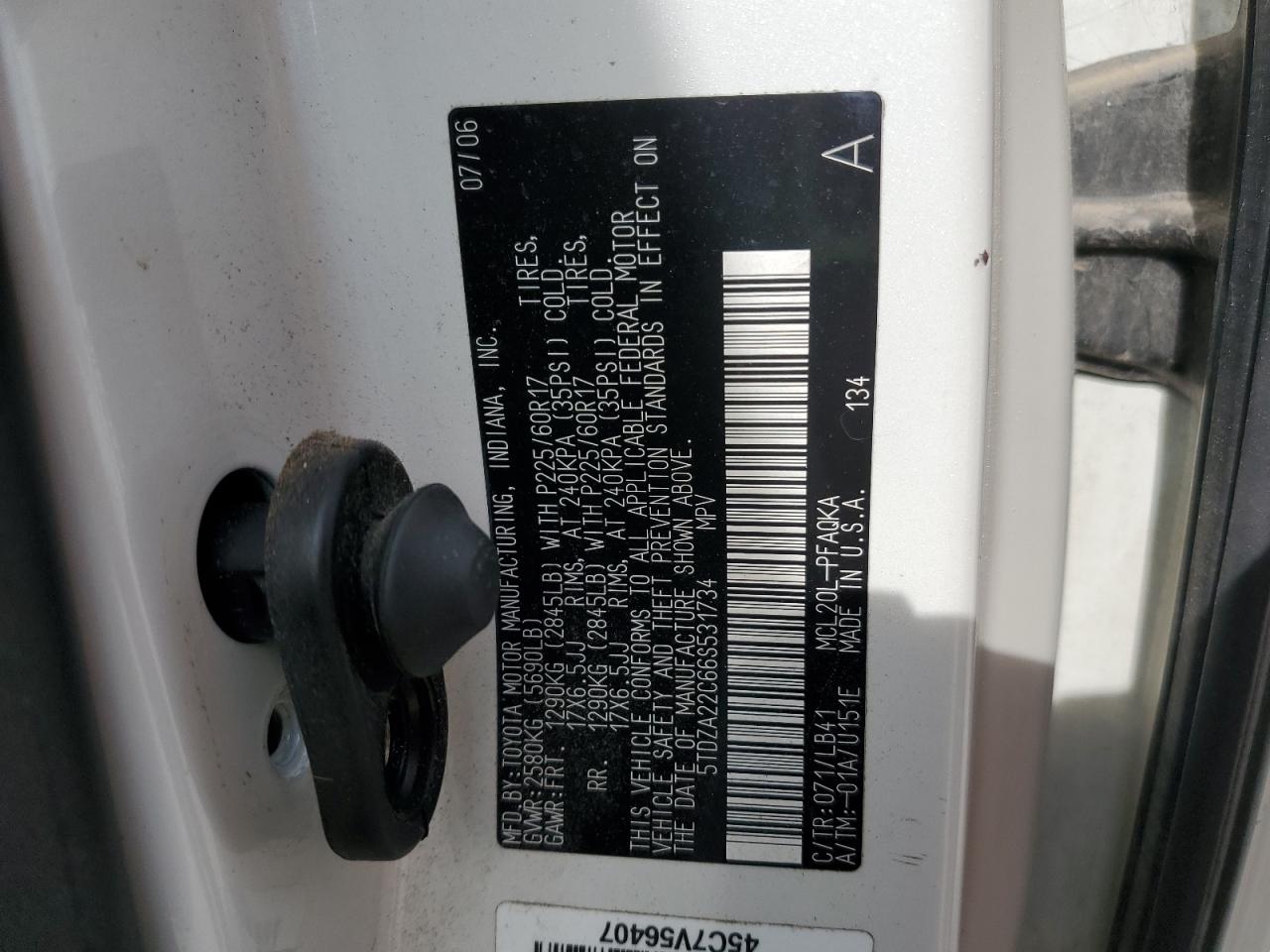 Toyota Sienna Xle 7 Passenger
