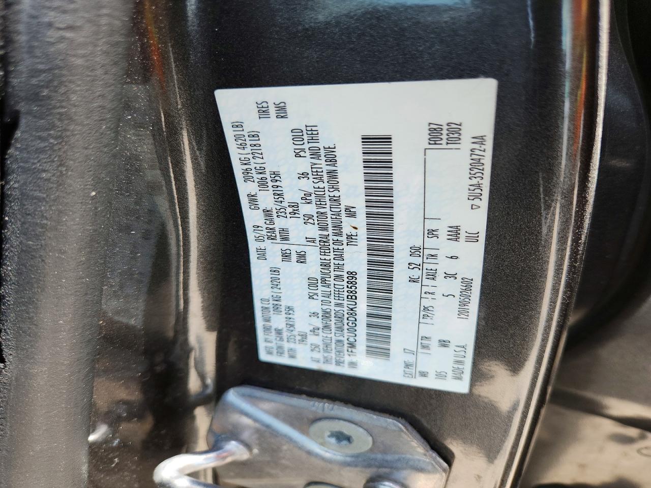 Ford Escape Se