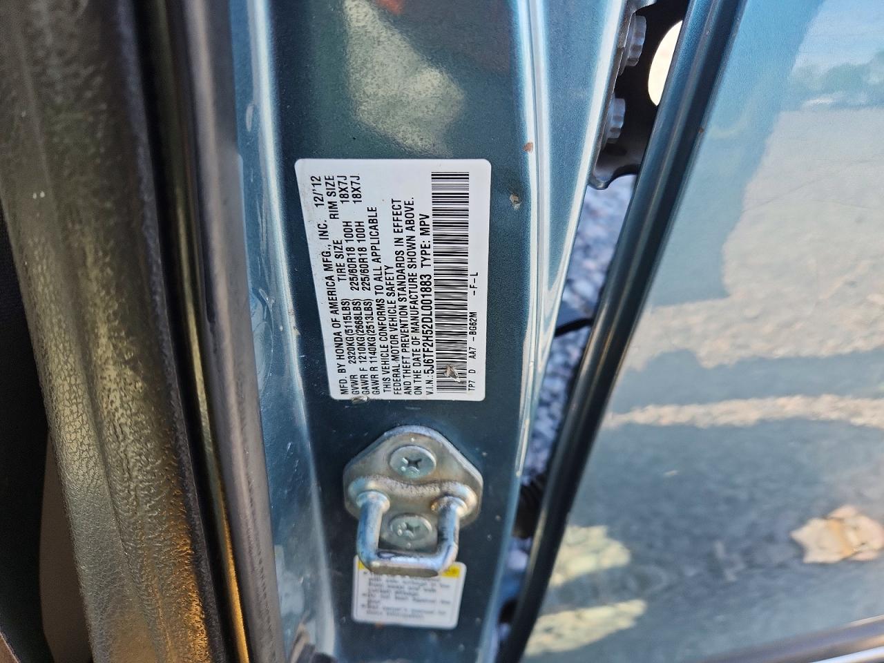 Honda Crosstour Exl