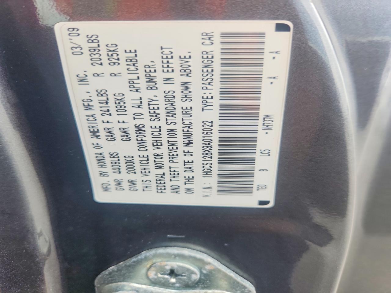 Honda Accord Exl