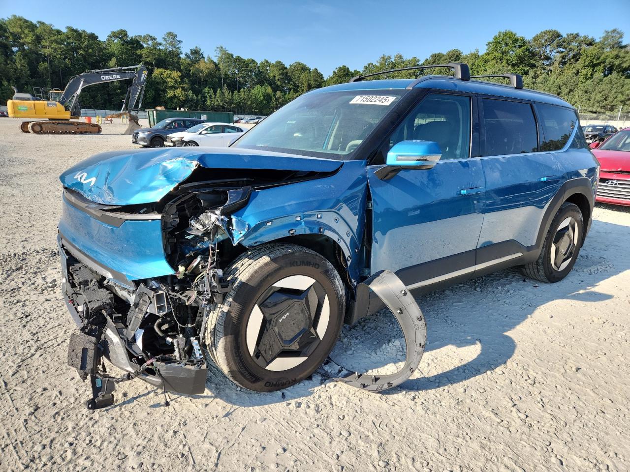 Salvage Kia Ev9 Wind Image