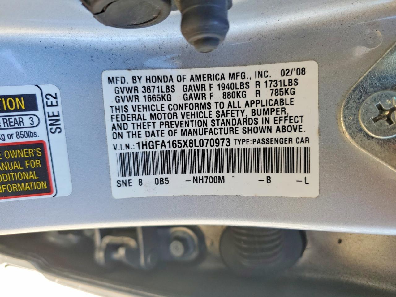 Honda Civic Lx