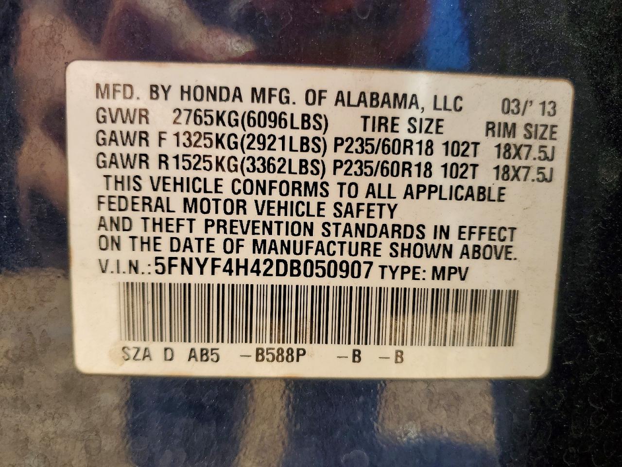 Honda Pilot Ex