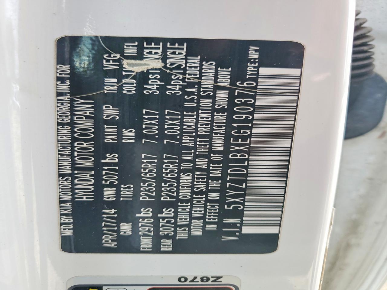Hyundai SANTA FE 2.4l
