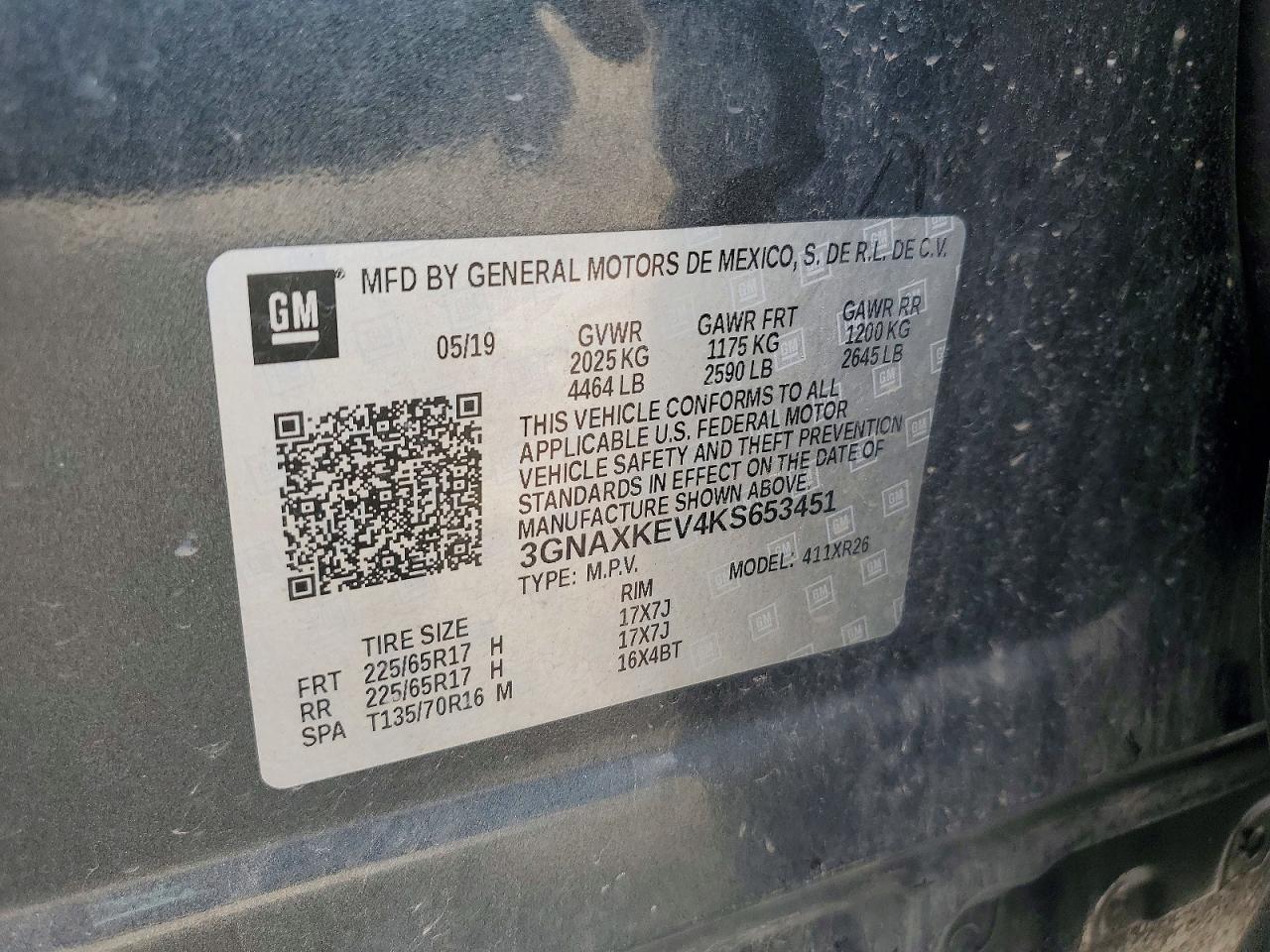 Chevrolet Equinox Lt
