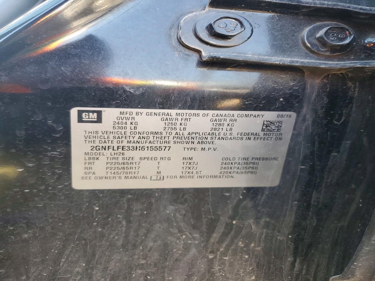 Chevrolet Equinox Lt