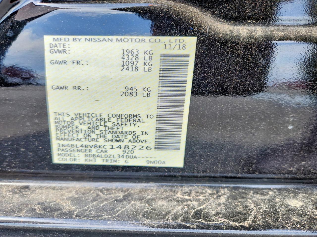 Nissan Altima S