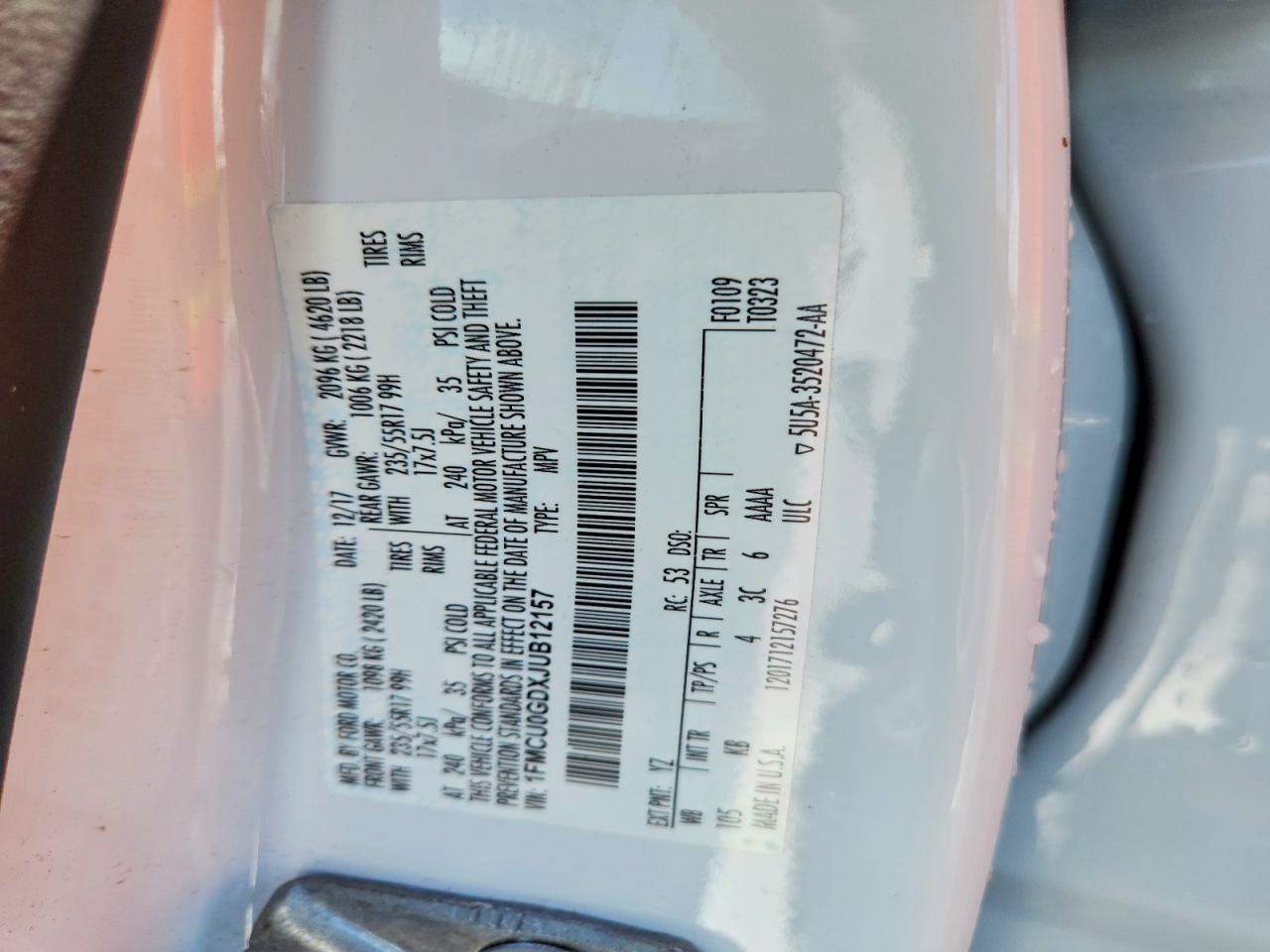 Ford Escape Se
