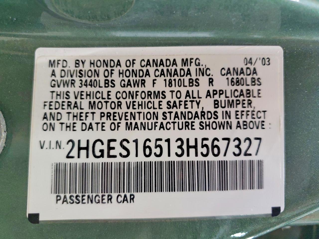 Honda Civic Lx