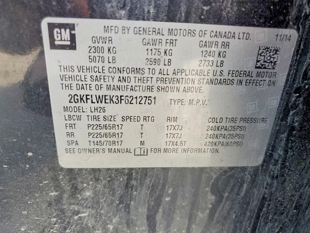 GMC Terrain Sle