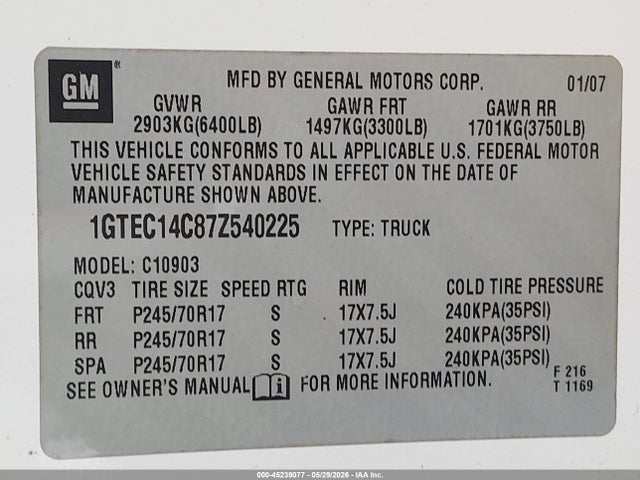GMC Sierra 1500 Work Truck