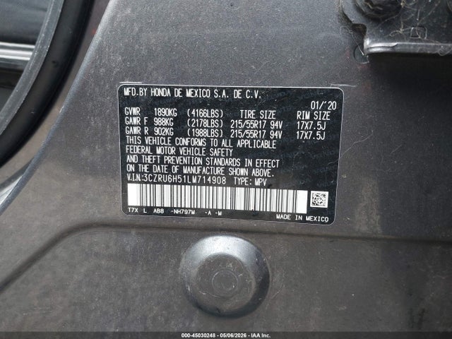 Honda HR-V Awd Ex