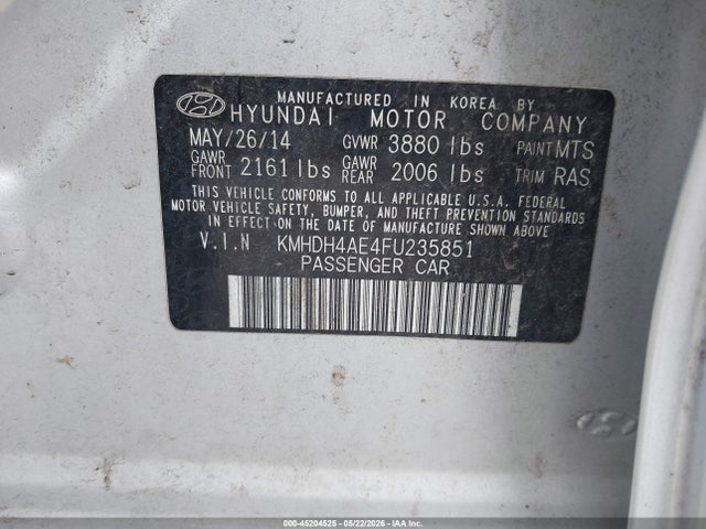 Hyundai ELANTRA Se
