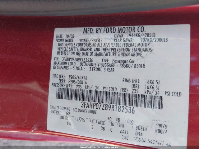 Ford Fusion Se
