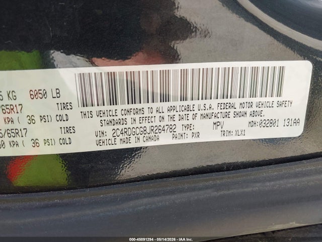 Dodge Grand Caravan Sxt