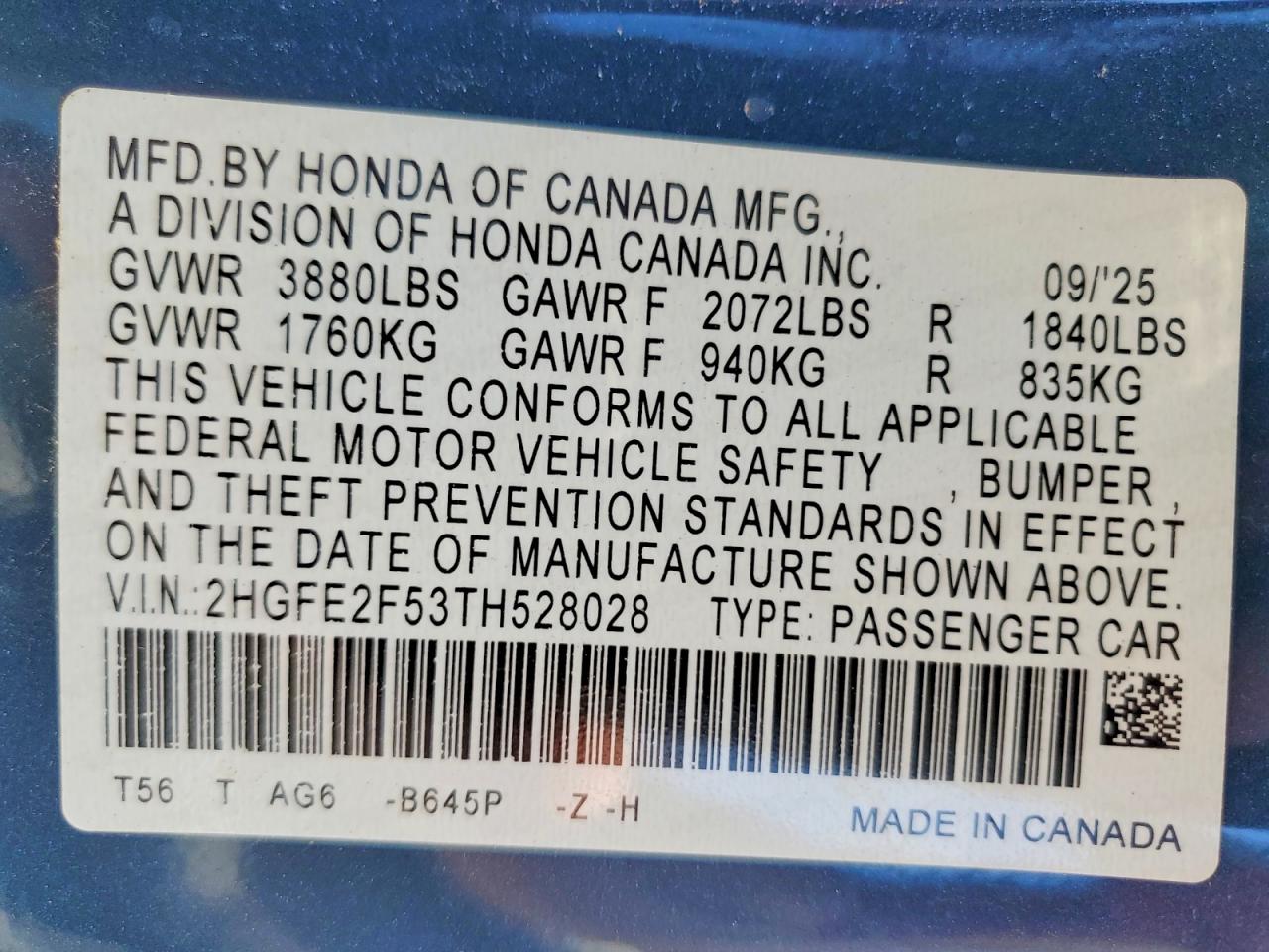 Honda Civic Sport