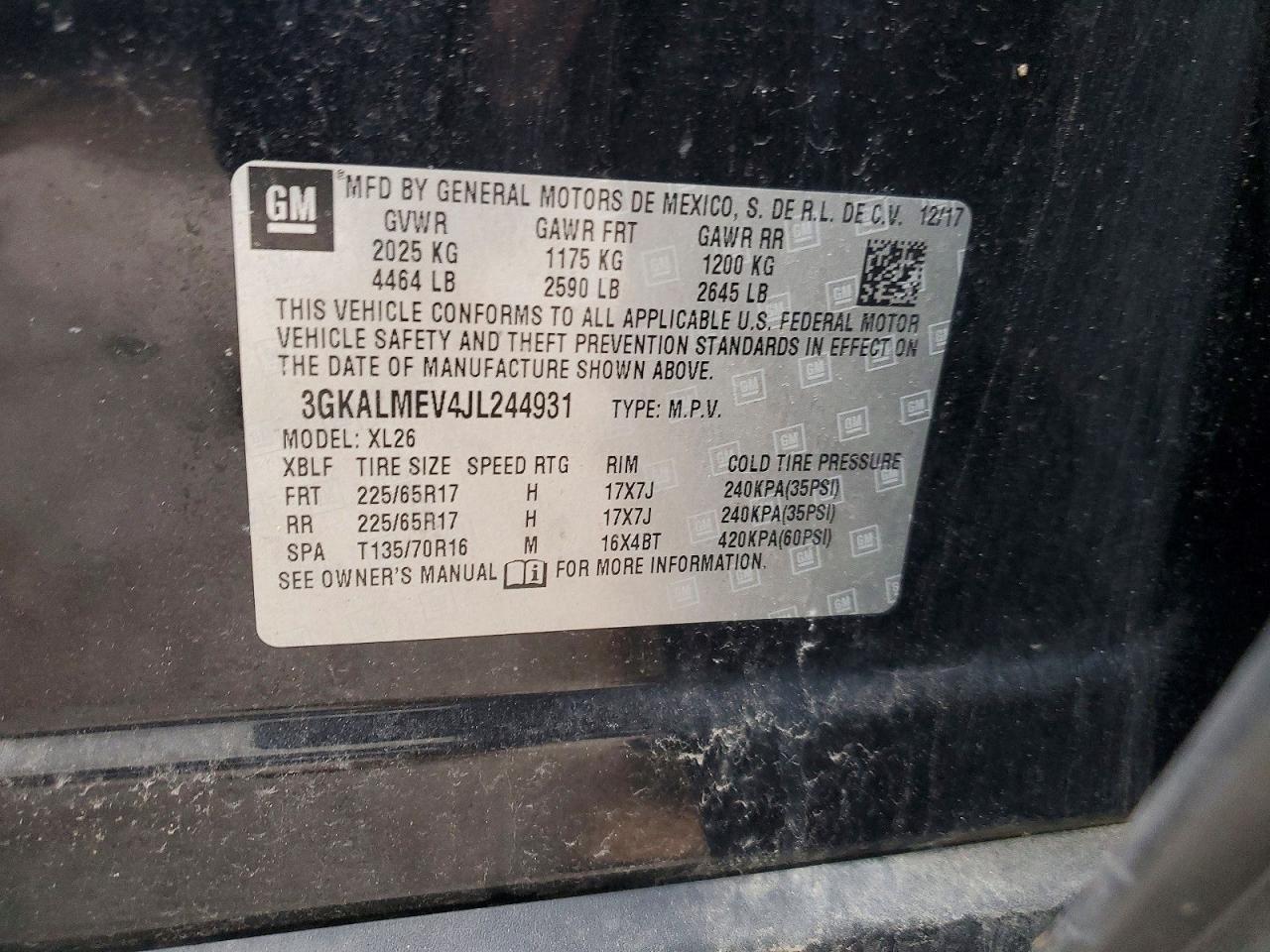GMC Terrain Sle