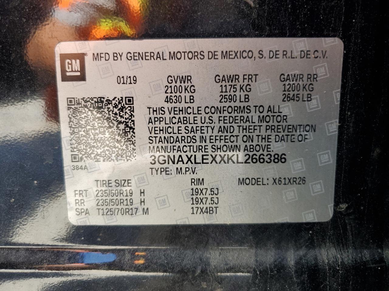 Chevrolet Equinox Lt