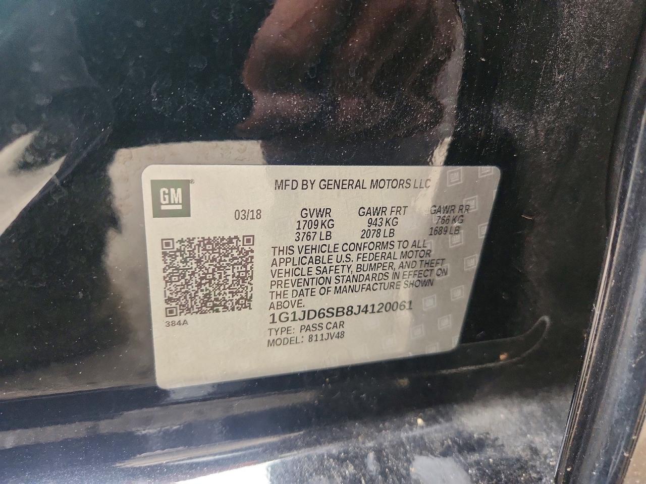 Chevrolet Sonic Lt