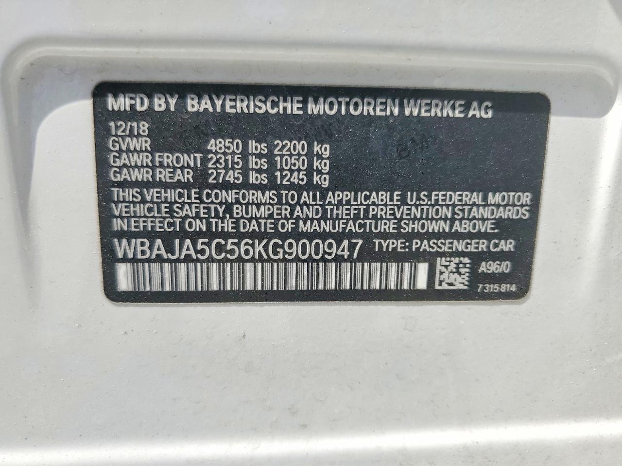 BMW 5 Series I