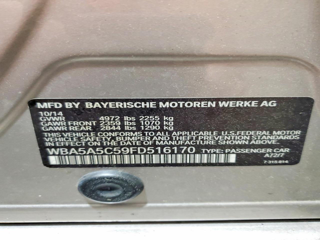 BMW 5 Series I