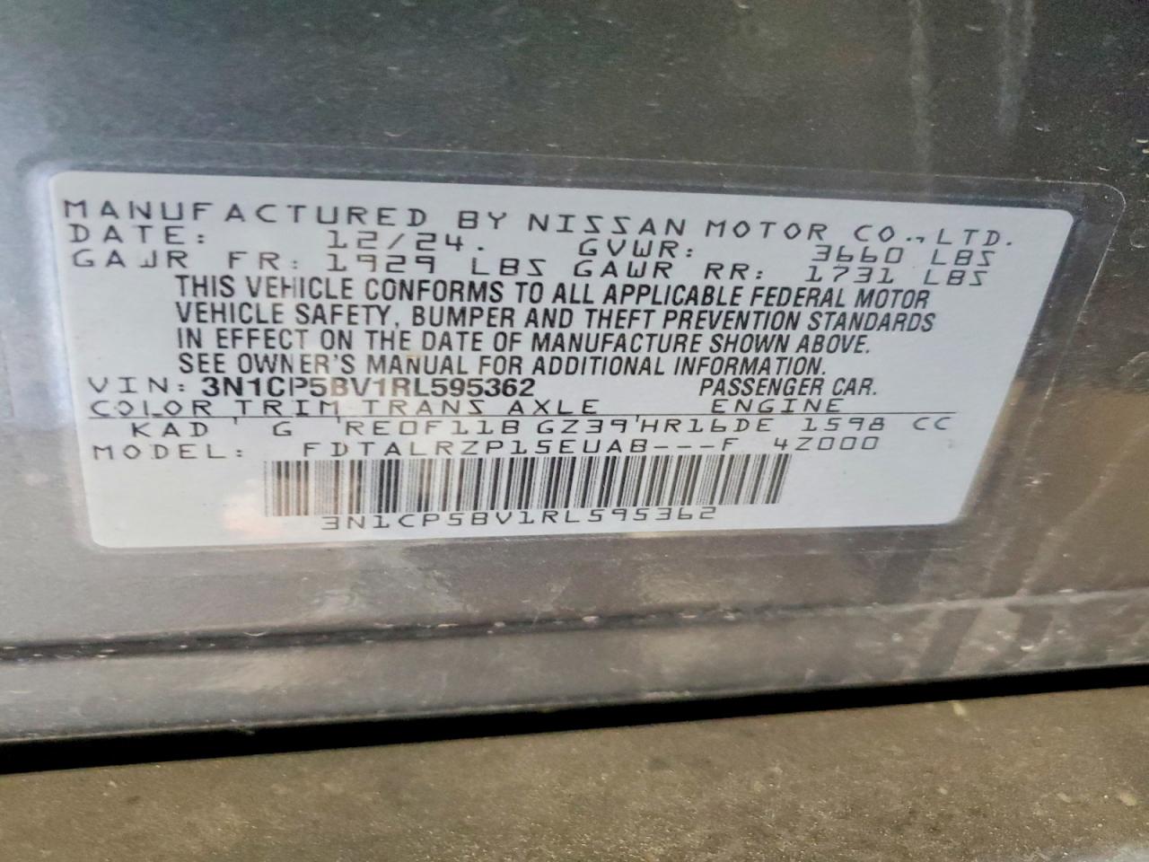 Nissan Kicks S
