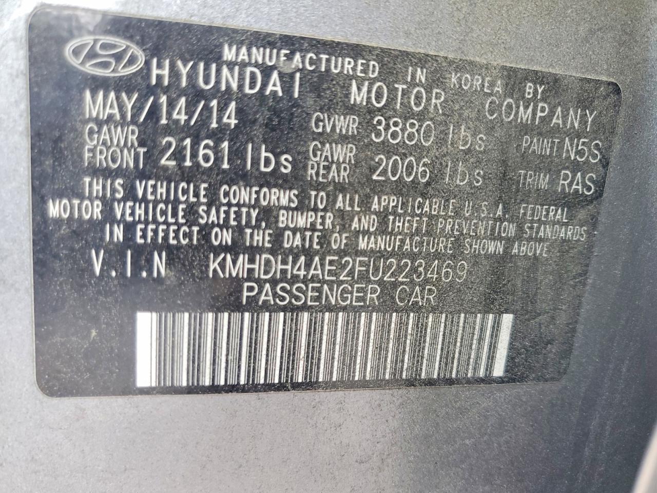 Hyundai ELANTRA Se