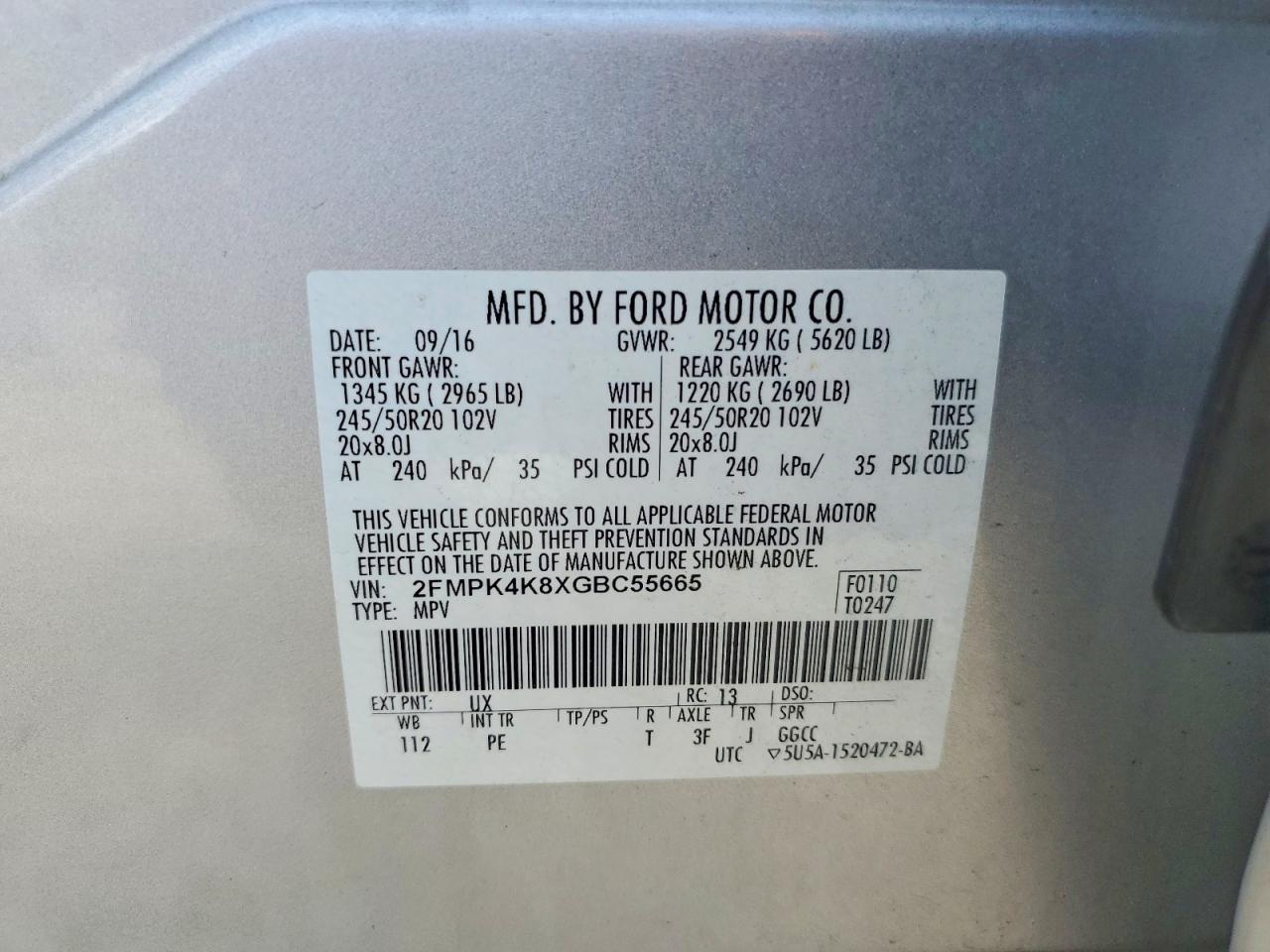 Ford Edge Titanium