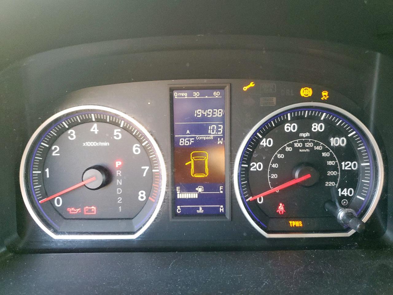 Honda Crv Exl