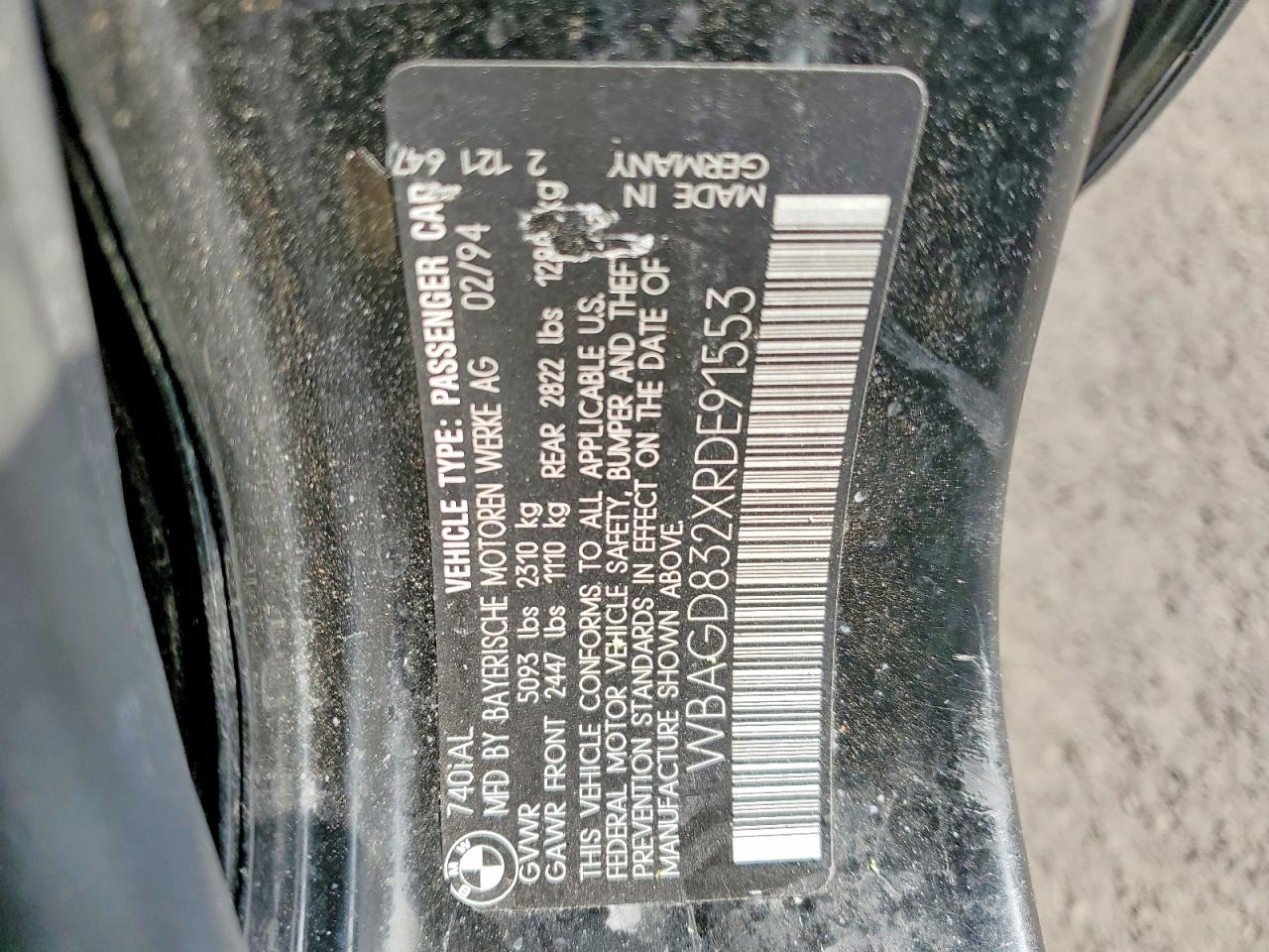BMW 7 Series Il Automatic