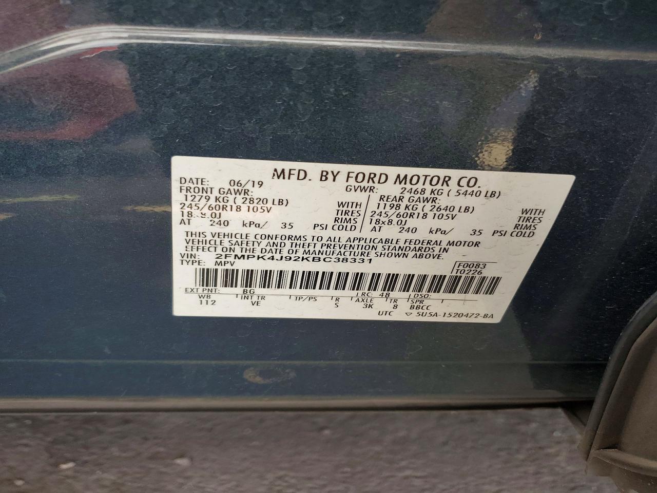 Ford Edge Sel