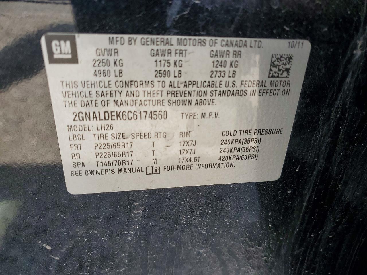 Chevrolet Equinox Lt