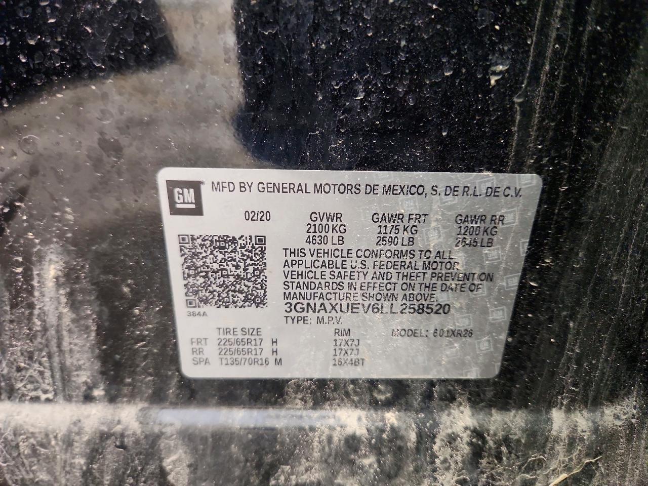 Chevrolet Equinox Lt