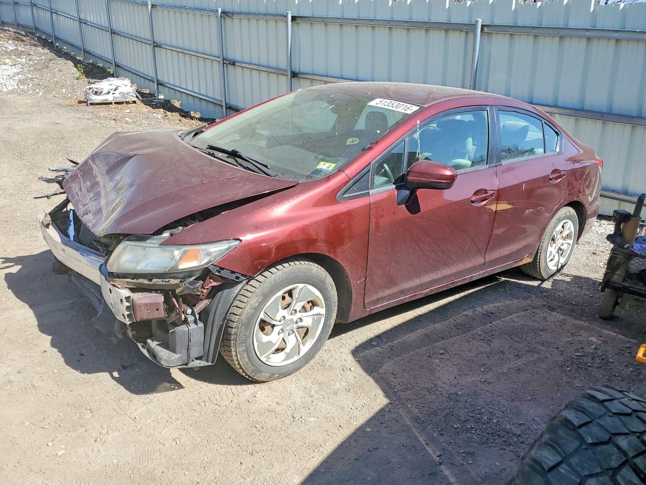 Salvage Honda Civic Image