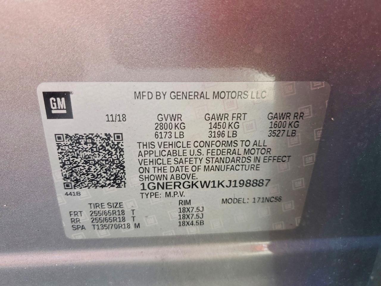 Chevrolet Traverse Lt