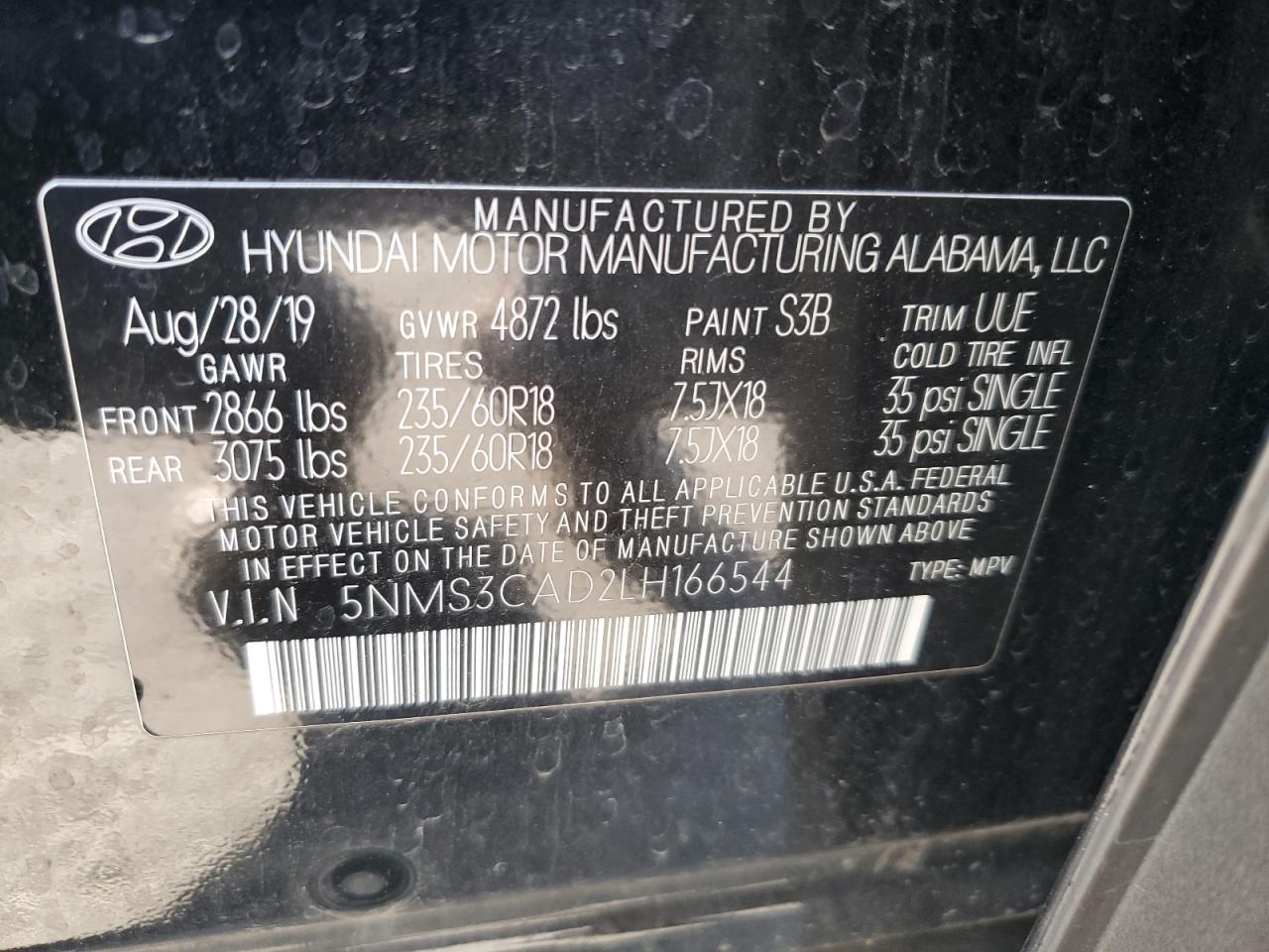 Hyundai SANTA FE Sel