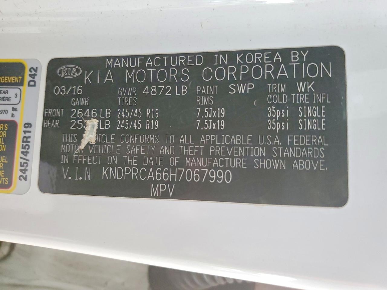 Kia Sportage Sx