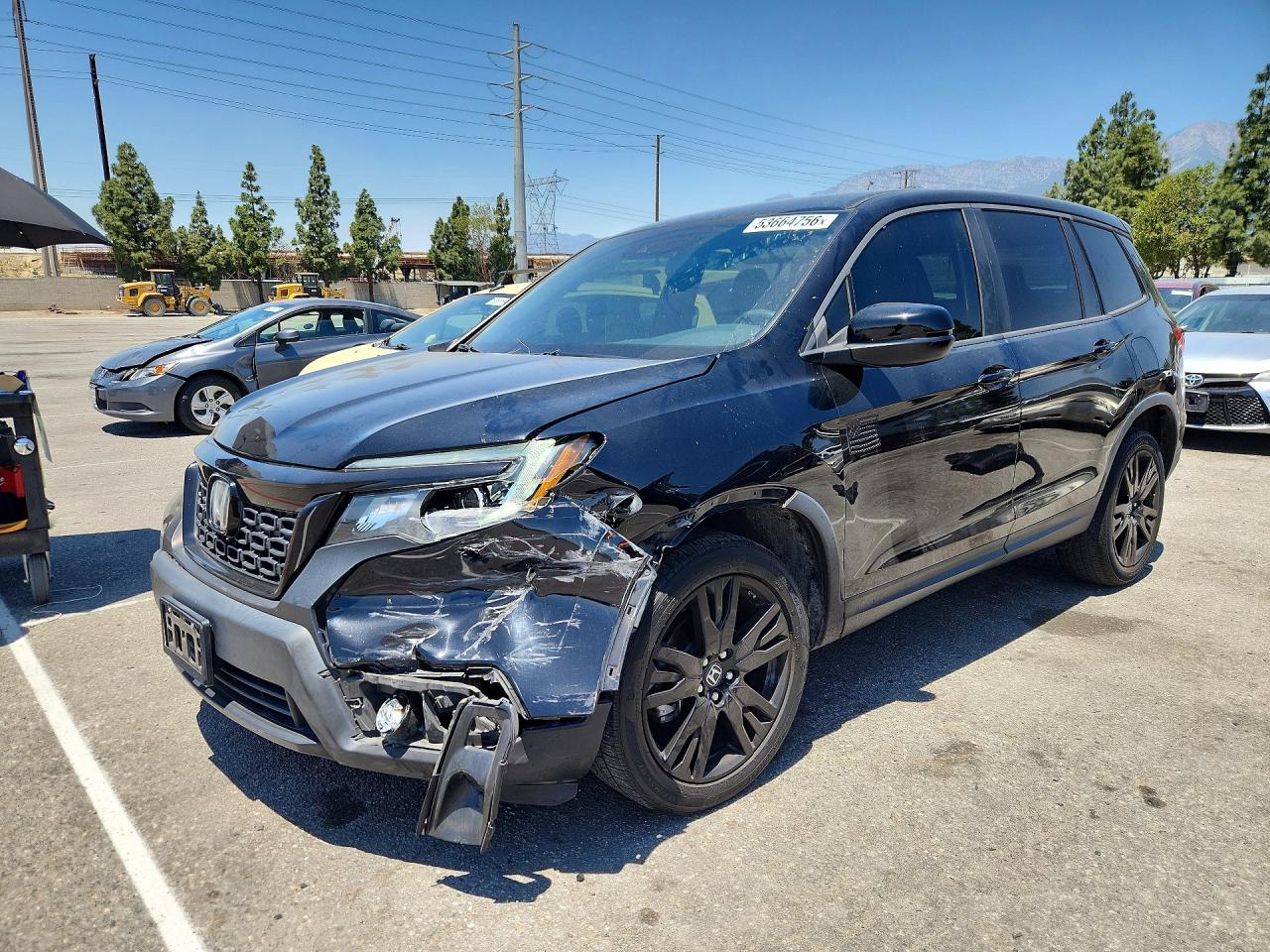Salvage Honda Passport Image