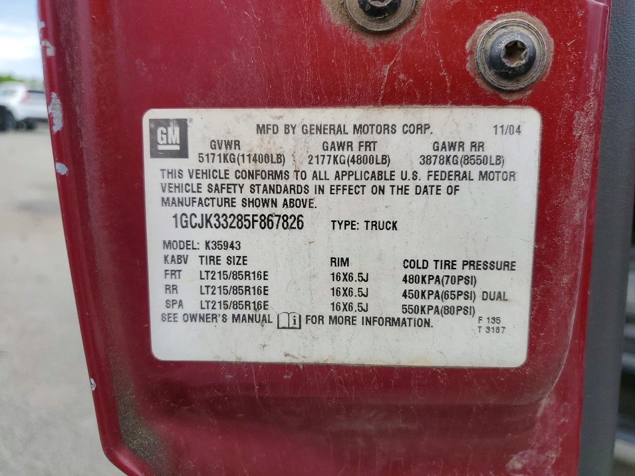 Chevrolet Silverado K3500