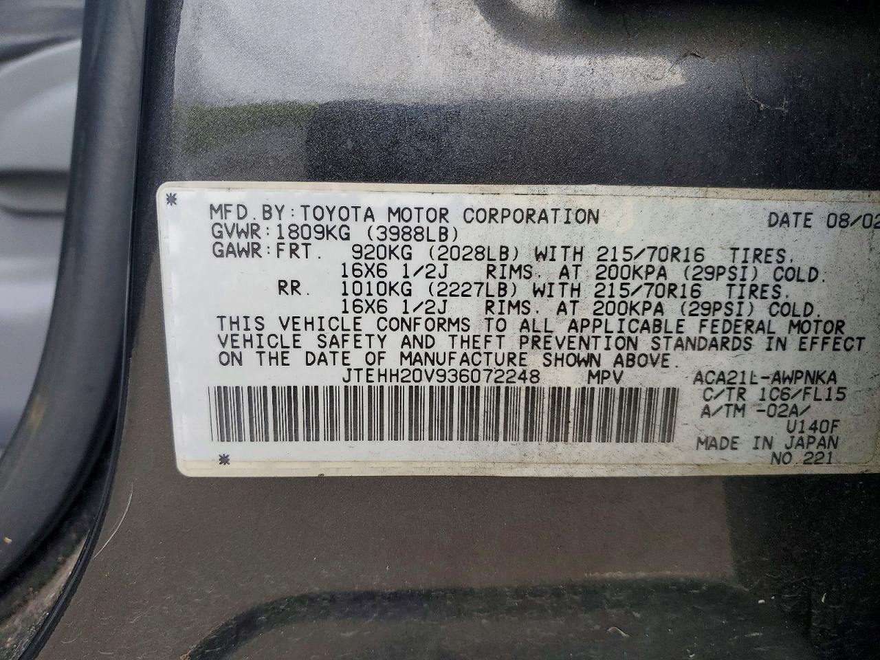 Toyota RAV4 Base