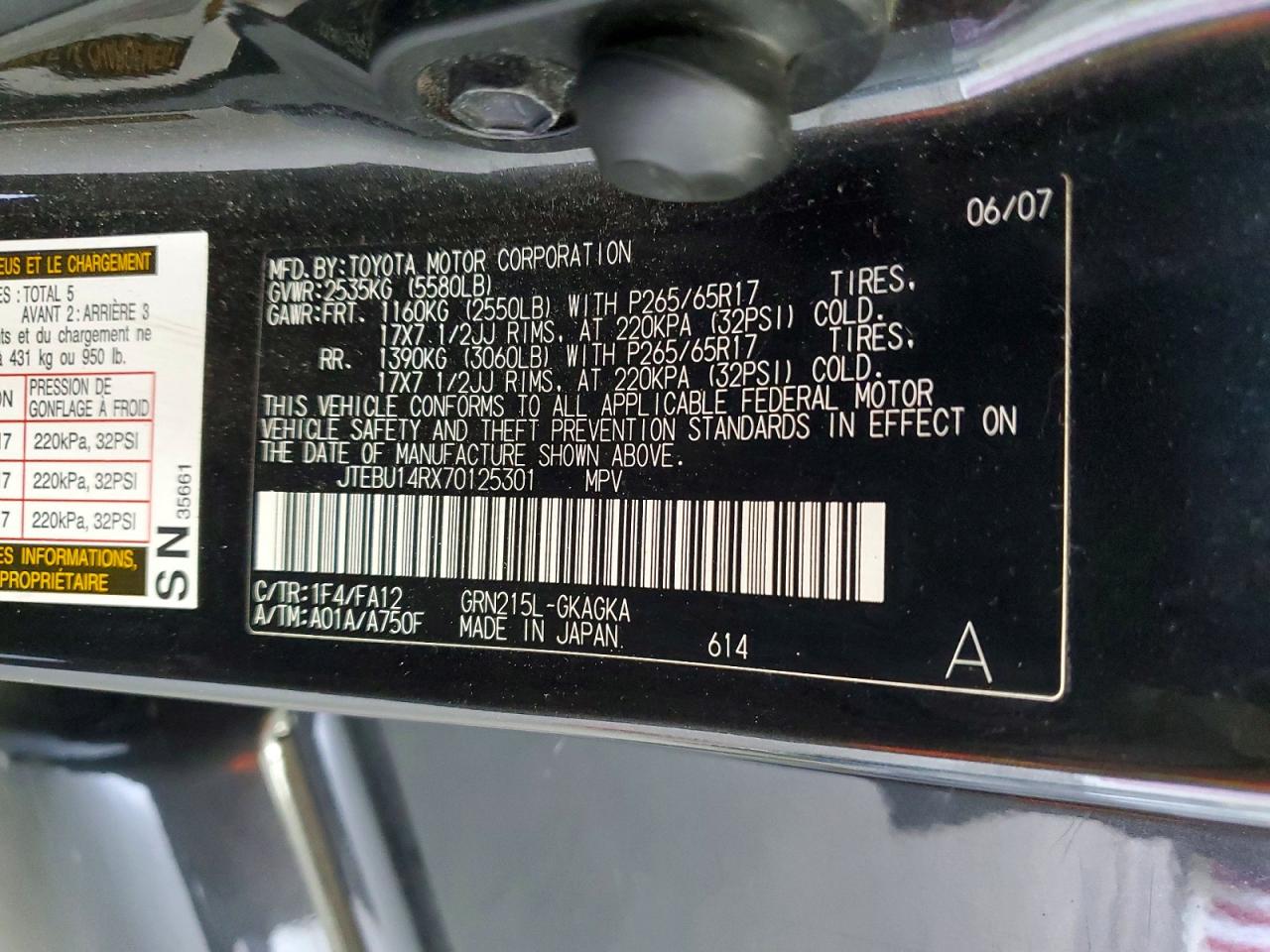 Toyota 4Runner Sr5