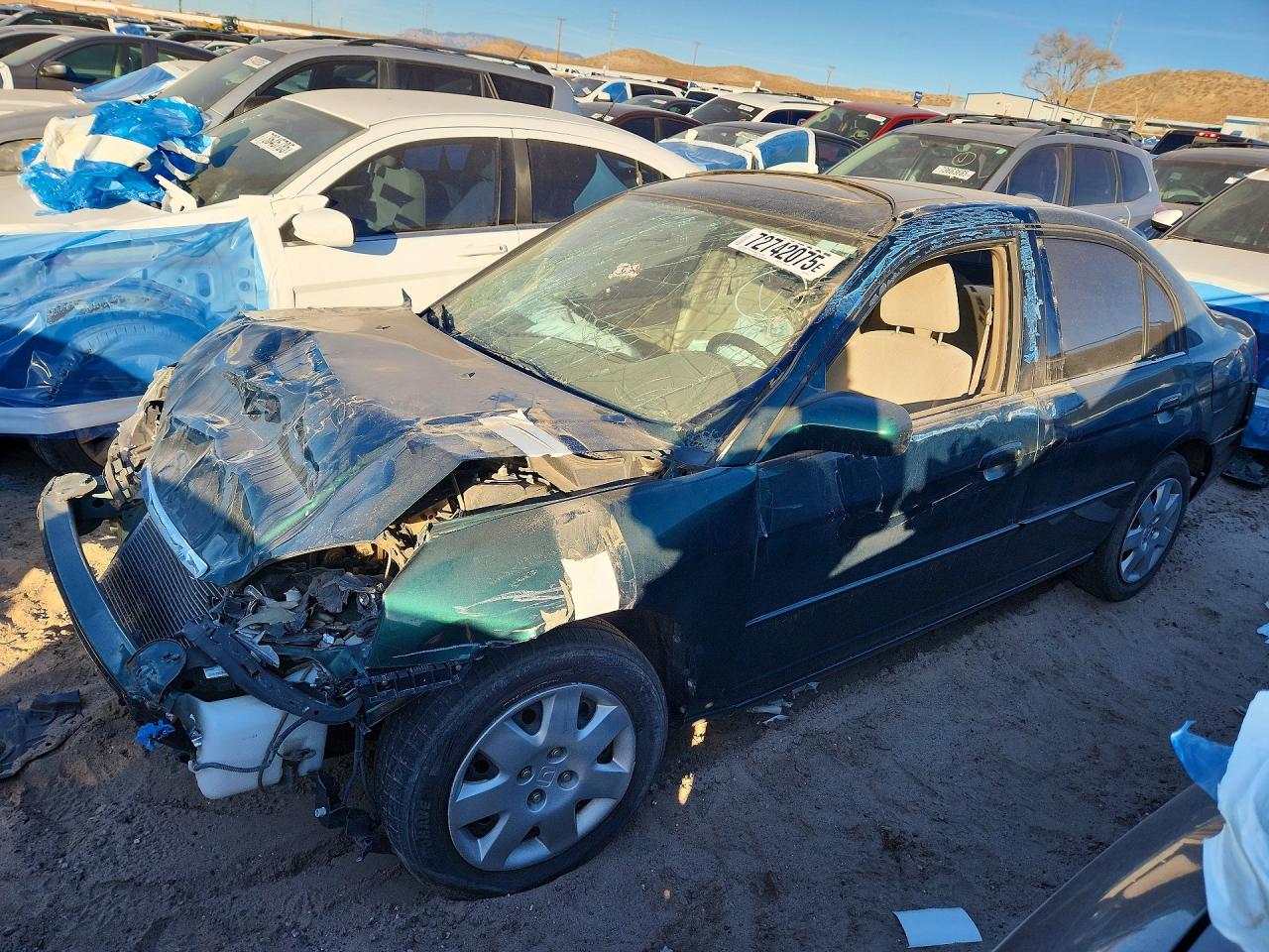 Salvage Honda Civic Image